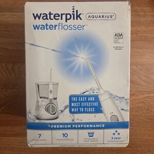 Waterpik Aquarius Water Flosser - White (WP-660)